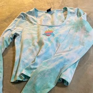 JAC VANEK Long Sleeve Baby Tee Crop Tee